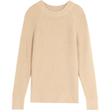 Multicolor Solid Minimalist Knit Casual Pullover Sweater Women