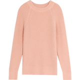 Multicolor Solid Minimalist Knit Casual Pullover Sweater Women