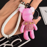 Cute Bag Charm Holder Cartoon Resin Key Chain