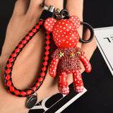 Cute Bag Charm Holder Cartoon Resin Key Chain