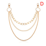 Punk Hip-hop Trendy Single/Three Layer Belt Key Chain