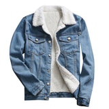 Women Denim Jacket With Fur