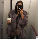 Vintage fluffy faux fur coat women Short furry fake fur winter outerwear pink grey coat autumn casual party overcoat