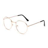 Zilead Oval Metal Reading Glasses Clear Lens Men Women