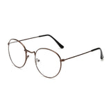Zilead Oval Metal Reading Glasses Clear Lens Men Women
